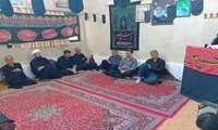 برگزاری مراسم سوگواری شهادت اباعبدالله الحسین (ع) در بیمارستان شهید انصاری رودسر 