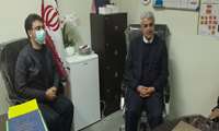 دیدار نوروزی نماینده محترم شهرستان رودسر و املش با رییس بیمارستان شهید انصاری رودسر 