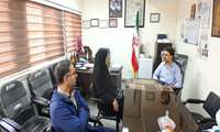   دیدار رییس اداره بهزیستی رودسر با رییس بیمارستان شهید انصاری 