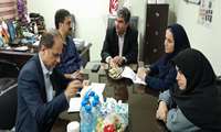  بازدید مدیر درمان دانشگاه علوم پزشکی گیلان از بیمارستان شهید انصاری رودسر 