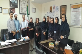  تجلیل از پرستاران بازنشسته بیمارستان شهید انصاری رودسر 